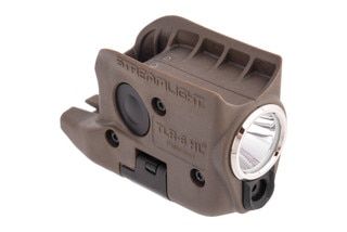 Flat Dark Earth pistol light for Glock 42/43.